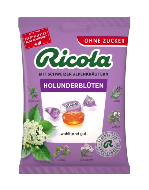 Ricola Kräuterbonbons Holunderblüten 75g