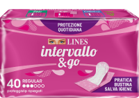 Lines Damenbinden intervallo&go 40+4 Stück
