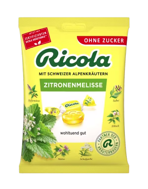 Ricola Kräuterbonbons Zitronenmelisse 75g