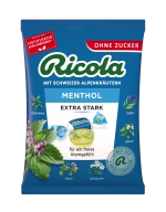 Ricola Kräuterbonbons Menthol extra stark 75g
