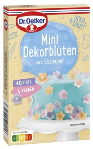 Dr. Oetker Mini Dekorblüten 40 Stück