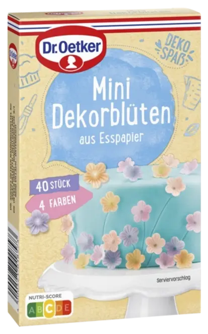 Dr. Oetker Mini Dekorblüten 40 Stück