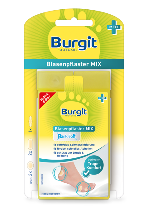 Burgit Blasenpflaster Mix 5 Stück