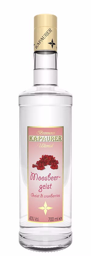 Brennerei Kapaurer Moosbeergeist 0,7l