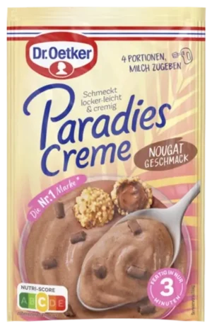 Dr. Oetker Paradies Creme Nogat Geschmack 70g
