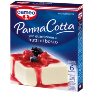 Cameo Panna Cotta mit Waldfrüchtegarnitur 107g