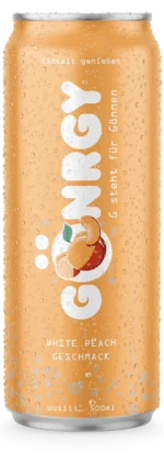 Gönrgy Energiedrink White Peach 0,5l