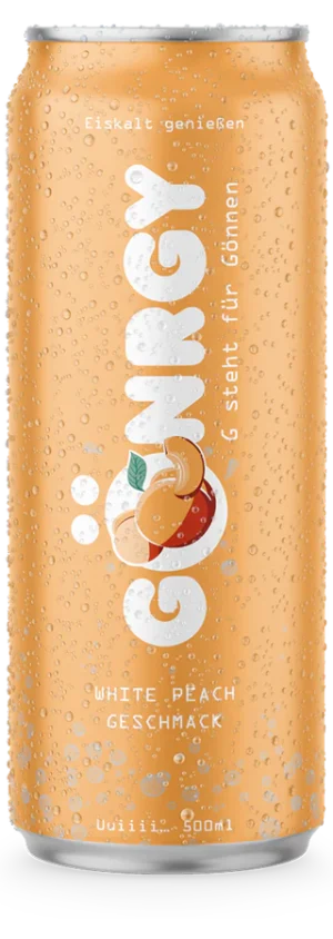 Gönrgy Energiedrink White Peach 0,5l