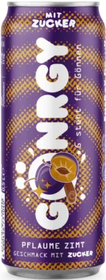 Gönrgy Energiedrink Pflaume Zimt 0,5l