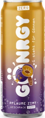 Gönrgy Energiedrink Pflaume Zimt Zero 0,5l
