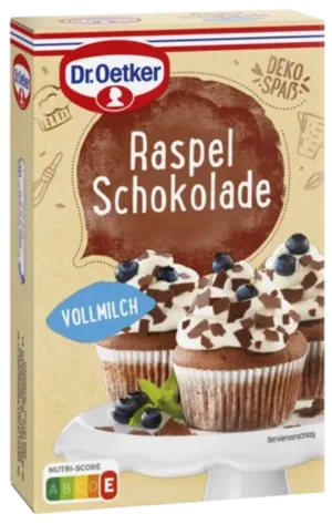 Dr. Oetker Raspel Schokolade Vollmilch 100g