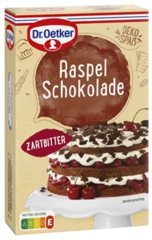 Dr. Oetker Raspel Schokolade Zartbitter 100g