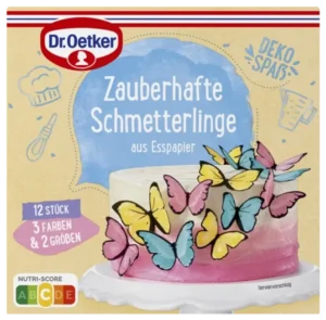 Dr. Oetker Zauberhafte Schmetterlinge 12Stück