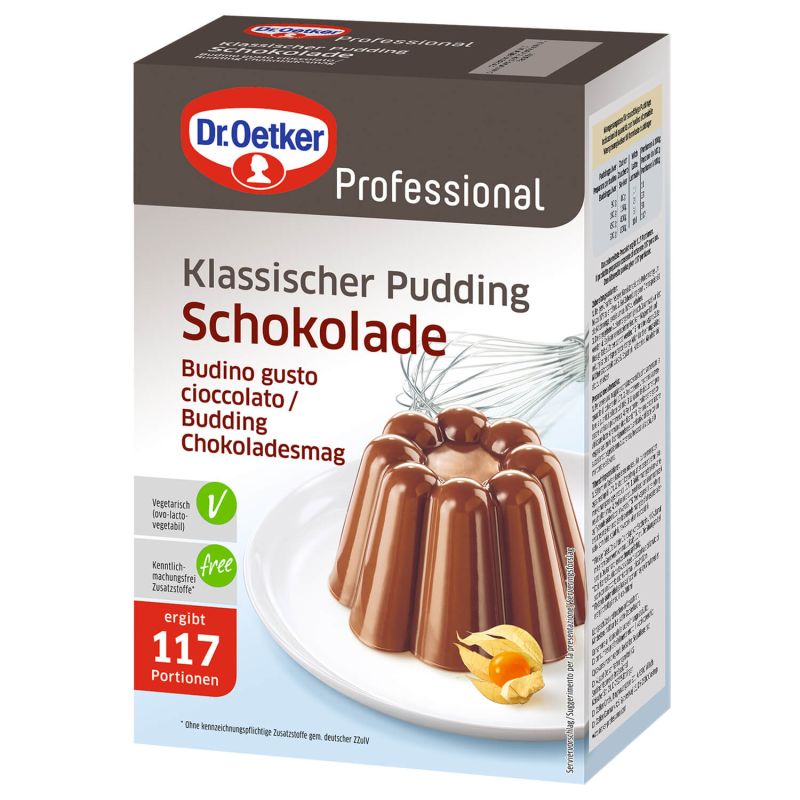 Dr. Oetker Klassischer Schokoladenpudding (ungesüßt) 1kg