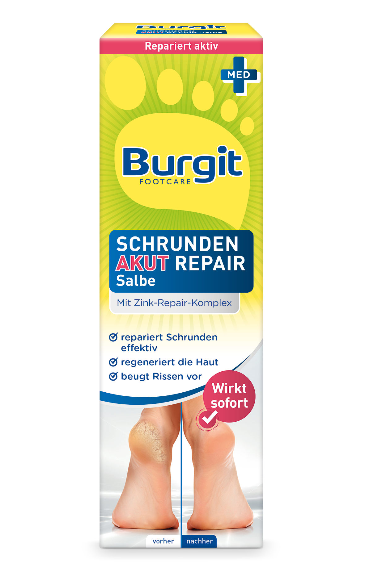 Burgit Schrunden Akut Repair Salbe 60ml