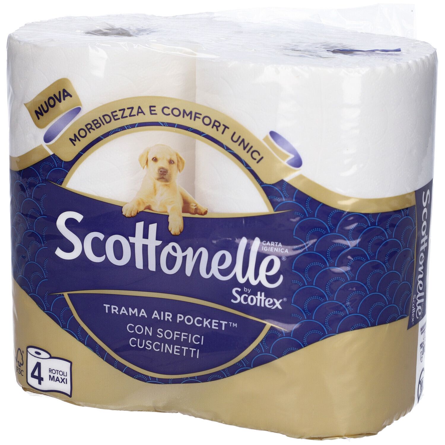 Scottex Toilettenpapier Scottonelle 4 Rollen