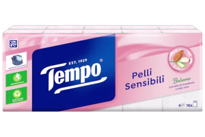 Tempo Taschentücher für empfindliche Haut 10 Stück