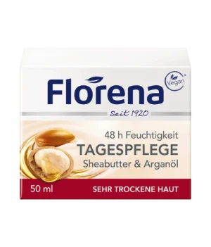 Florena Tagespflege Sheabutter&Arganöl für sehr trockene Haut 50ml