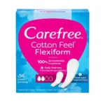 Carefree Cotton Feel Flexiform Slipeinlagen 56 Stück