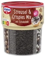 Dr. Oetker Streusel&Crispies Mix 73g