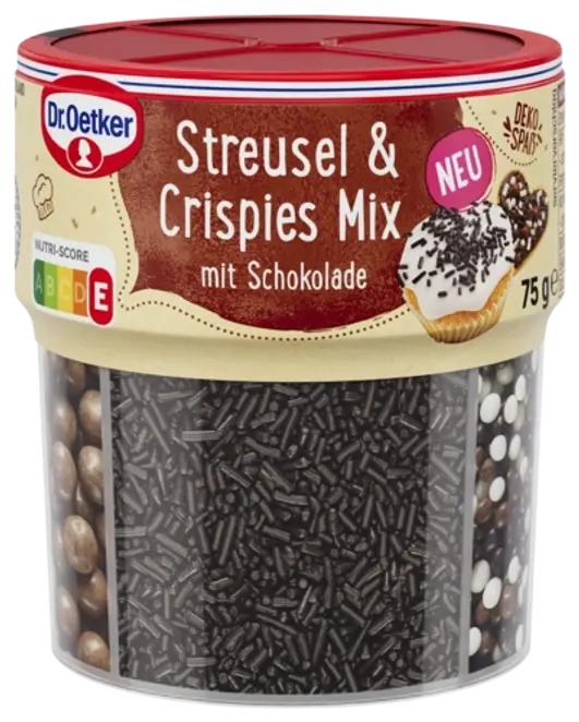 Dr. Oetker Streusel&Crispies Mix 73g