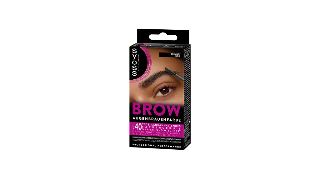 syoss Augenbrauenfarbe Schwarz