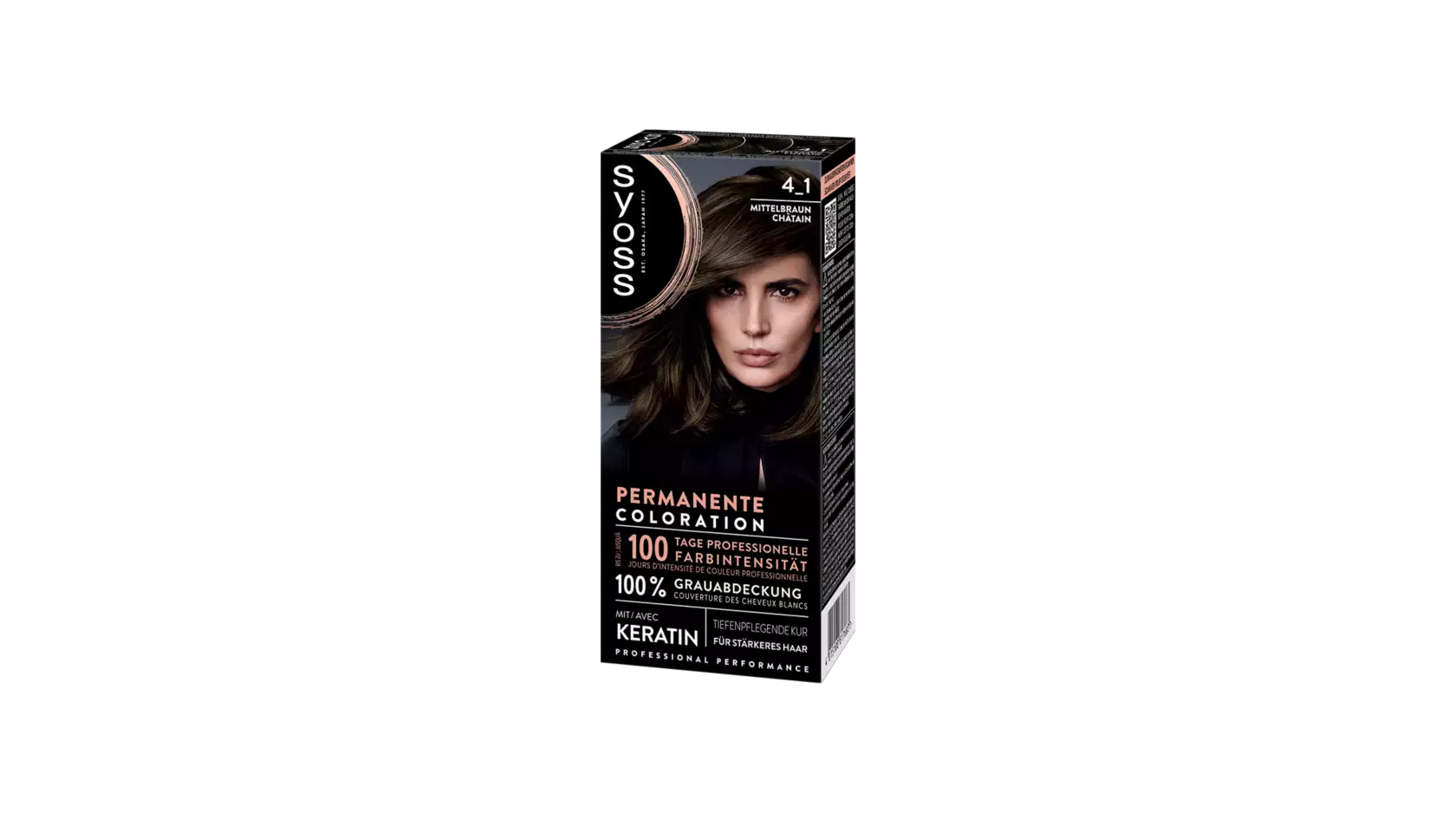 syoss Haarfarbe Mittelbraun 4.1