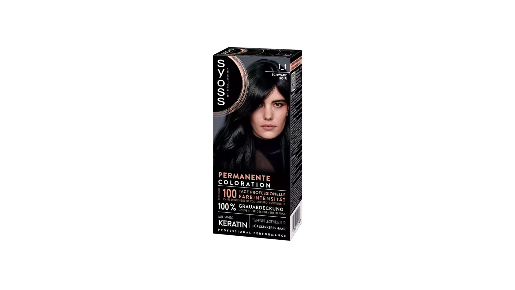 syoss Haarfarbe Schwarz 1.1