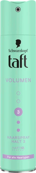 Schwarzkopf Taft Haarspray Volumen Halt 3 für alle Haartypen 250ml