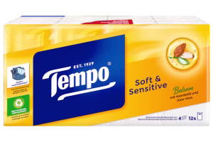 Tempo Taschentücher Soft&Sensitive 12 Stück