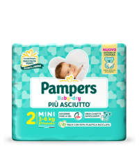 Pampers Baby Dry Windeln Nr.2 Mini 3-6kg 31 Stück