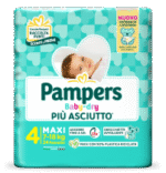 Pampers Baby Dry Windeln Nr.4 Groß 7-18kg 24 Stück