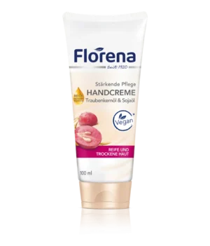 Florena Handcreme Traubenkernöl&Sojaöl für reife und trockene Haut 100ml