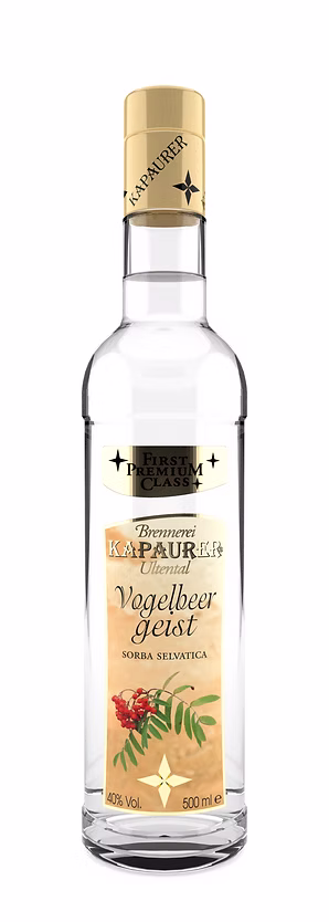 Brennerei Kapaurer First Premium Class Vogelbeergeist 0,5l