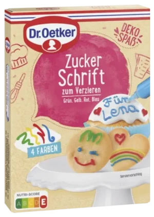 Dr. Oetker Zuckerschrift zum Verzieren 100g