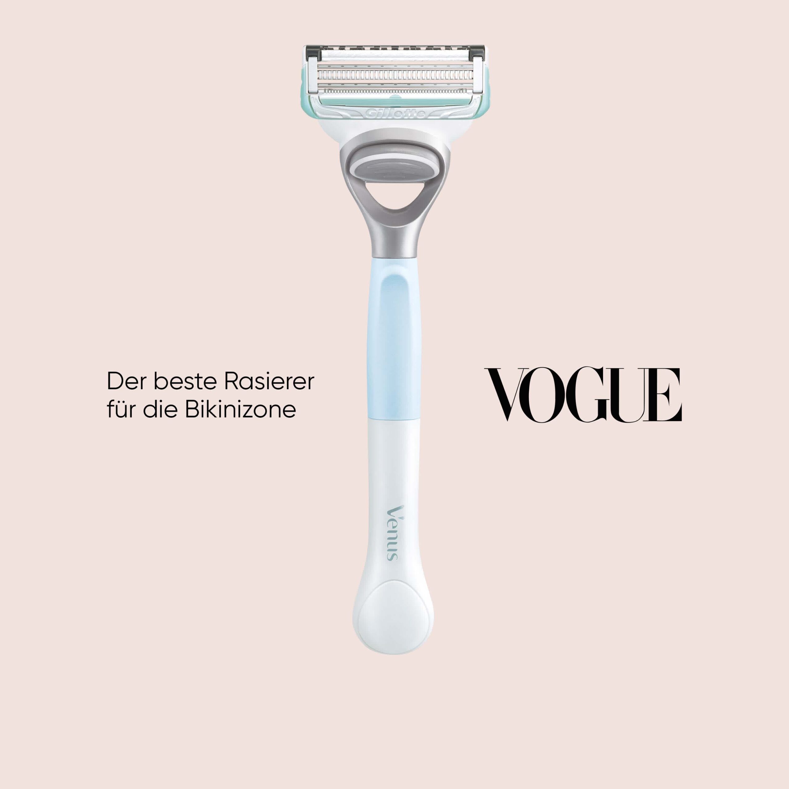 Gillette Venus für den Intimbereich 1 Handstück mit 2 Klingen