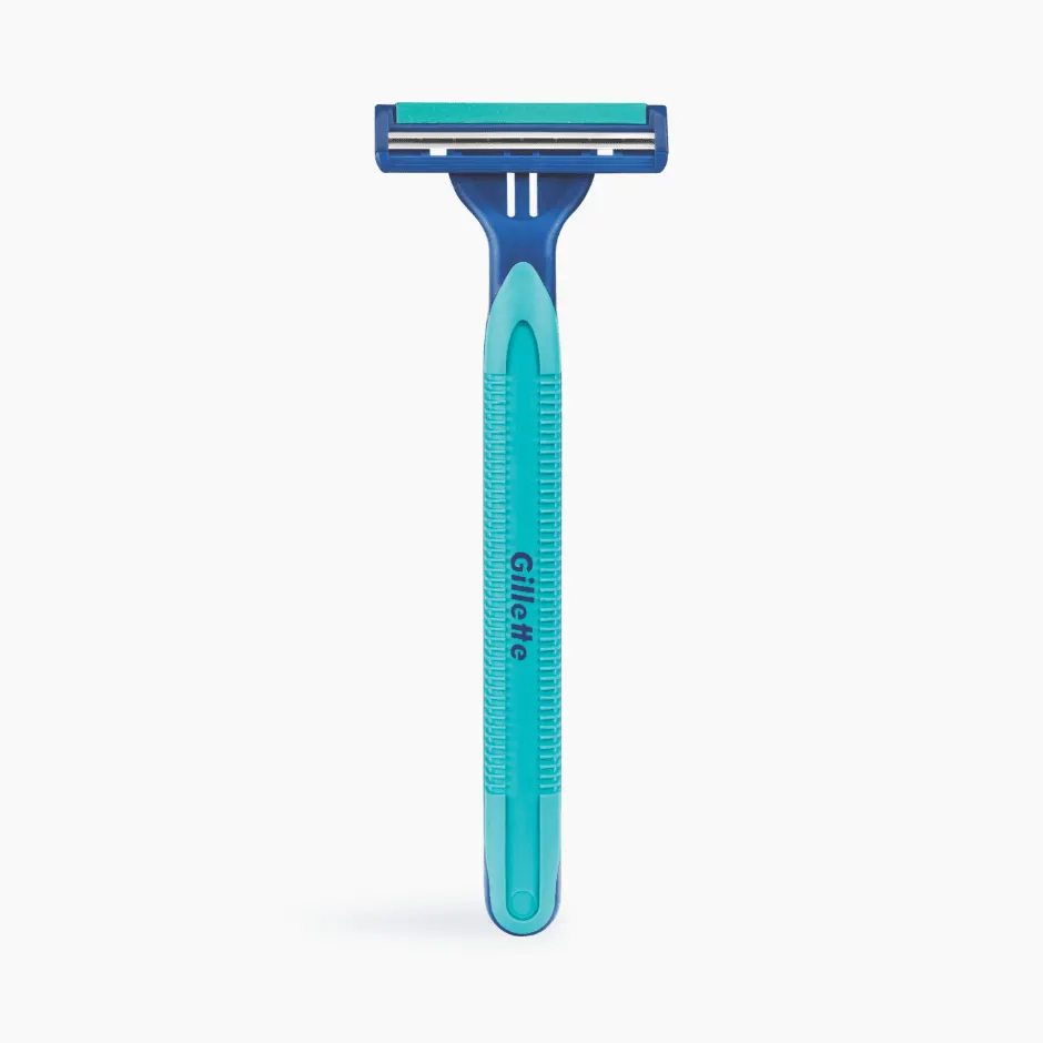 Gillette Einwegrasierer Blue2 Plus Slalom 4 Stück