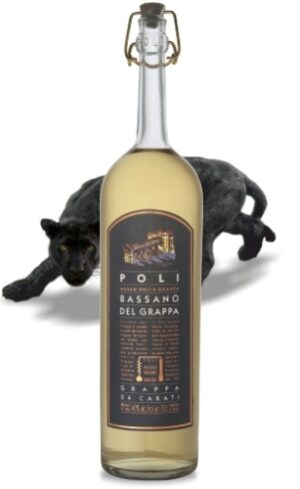 Brennerei Poli Grappa Bassano Del Grappa 24 Karat Gold 700ml