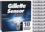 Gillette Ersatzklingen Sensor Excel 10 Stück