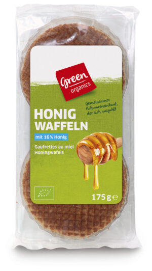 greenorganics Honigwaffeln 175ml