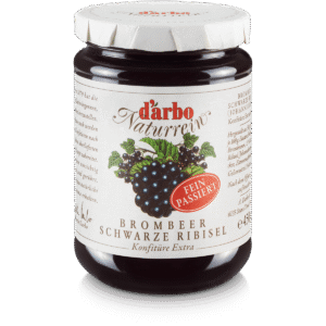 Dárbo Fruchtaufstrich Naturrein Schwarze Brombeere (passiert) 450g