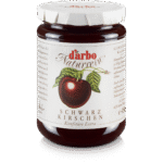 Dárbo Fruchtaufstrich Naturrein Schwarzkirsche 450g