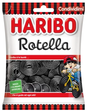 Haribo Lakritzrad 175g
