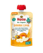 Holle Bio Babynahrung Quetschies Banana Lama 100g