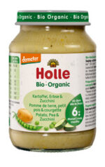 Holle Bio Babynahrung Kartoffel, Erbsen&Zucchini 190g