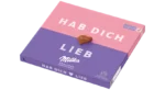 Milka Pralinés Hab Dich Lieb mit Erdbeercreme 110g