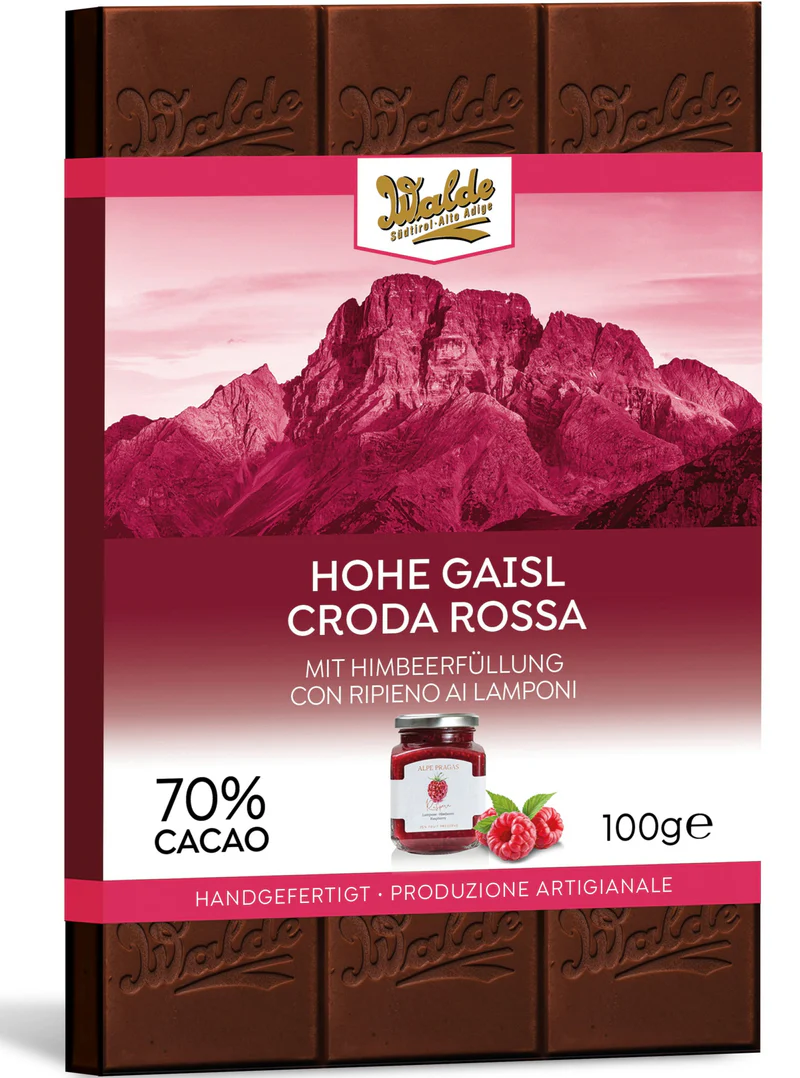 Walde Zartbitterschokolade 70% Hohe Gaisl 100g