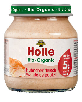 Holle Bio Babynahrung Hühnchenfleisch 125g