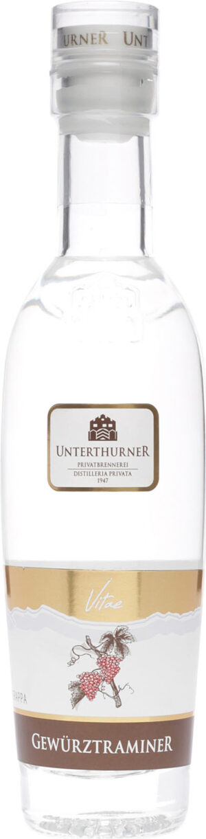 Destillerie Unterthurner Grappa Gewürztraminer Vitae 0,2l