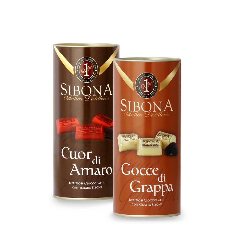 Sibona Gocce di Grappa Schokolade 300g